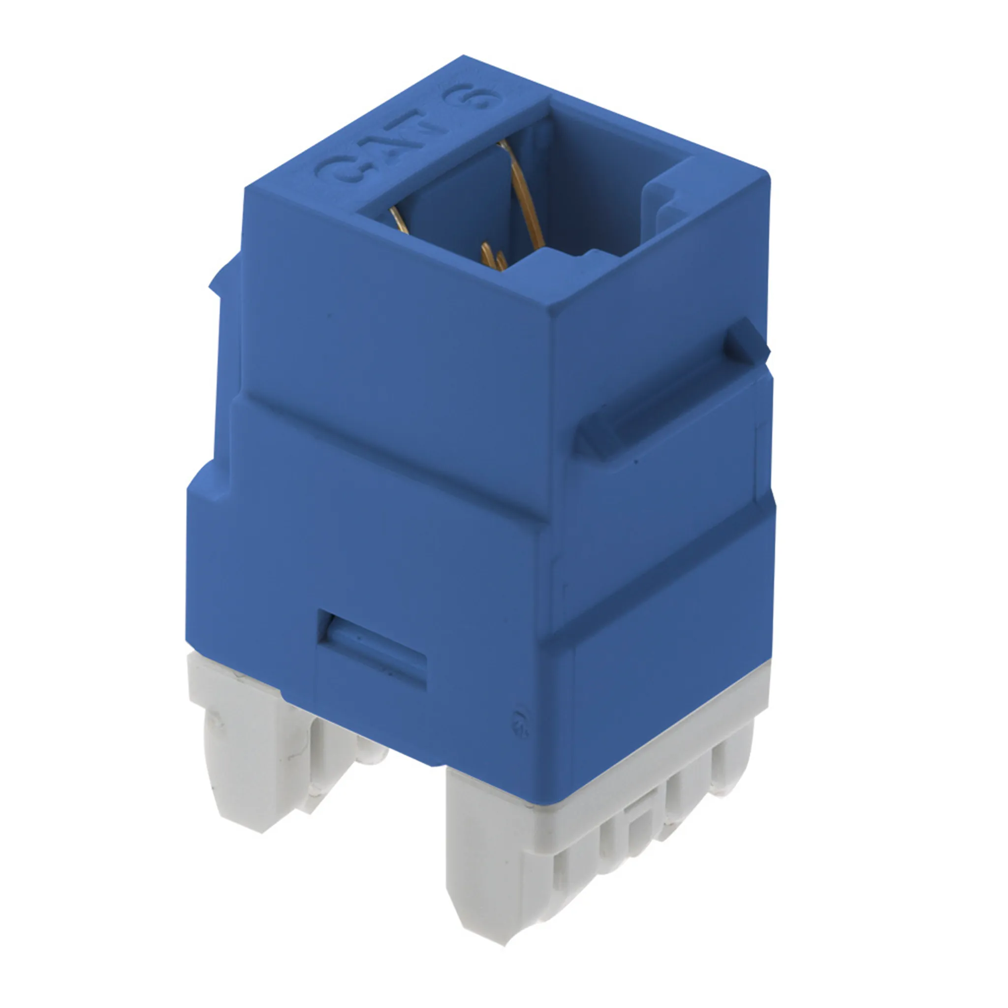 Keystone RJ45 Legrand WP3460BE Cat 6 RJ45 Keystone Insert — Blue UAE with Installation - Image 1